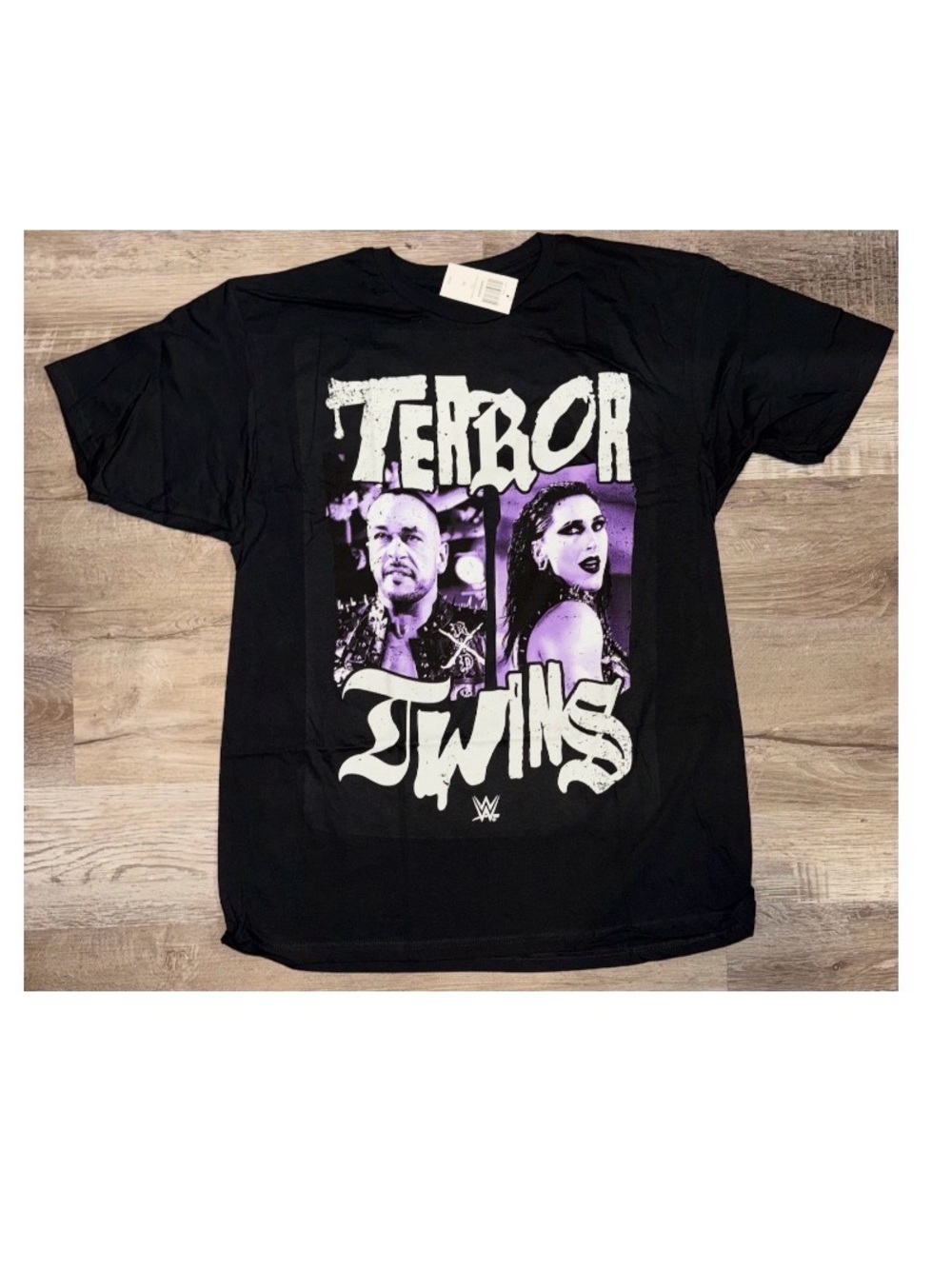 NWT Men's WWE Terror Twins Shirt Size XL